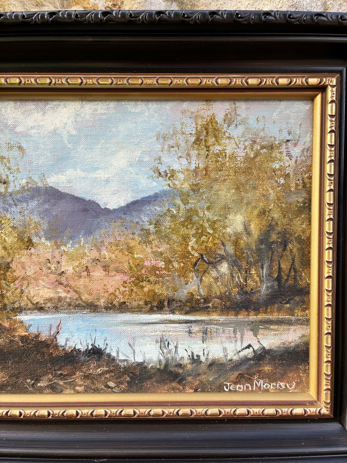 Pair of paintings by Jean Morisy