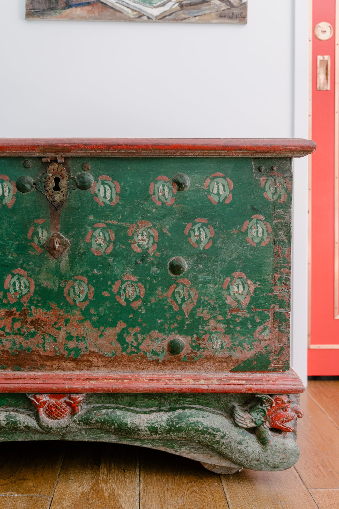 Vintage Painted Chest
