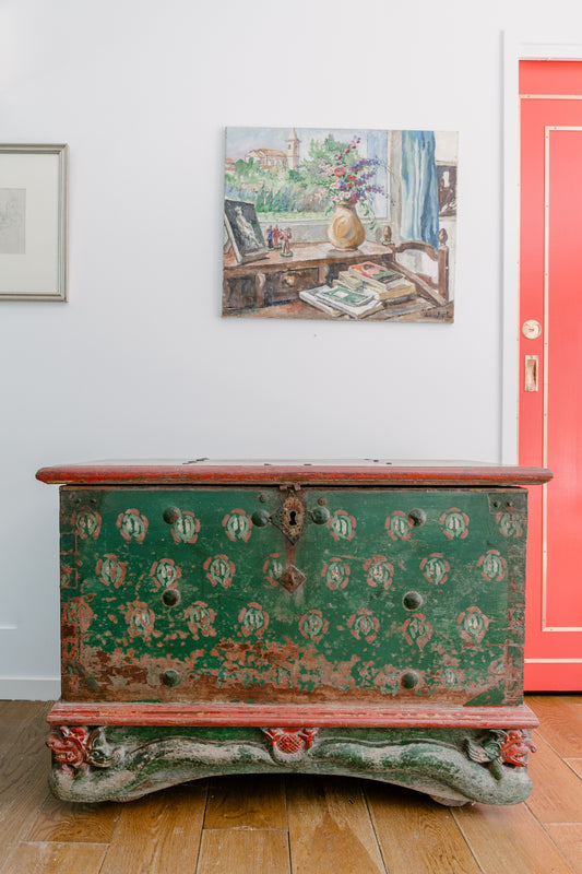 Vintage Painted Chest