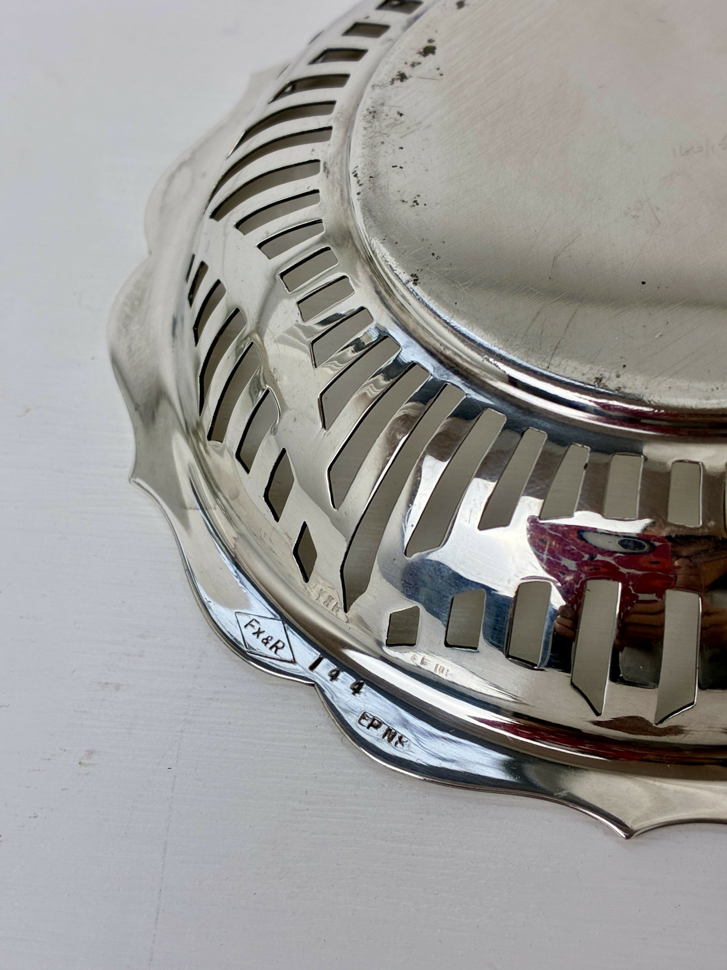 Pierced Silver Dish