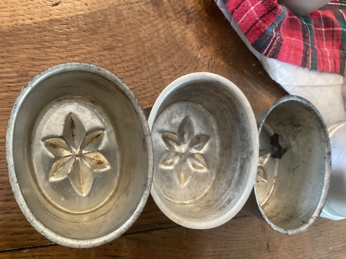 Set of 13 vintage Dariole Moulds/Timbales