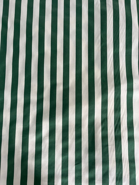 Gaston Y Daniela 'Maicorica Stripe' in Almudaina Blanco/ Verde Botella