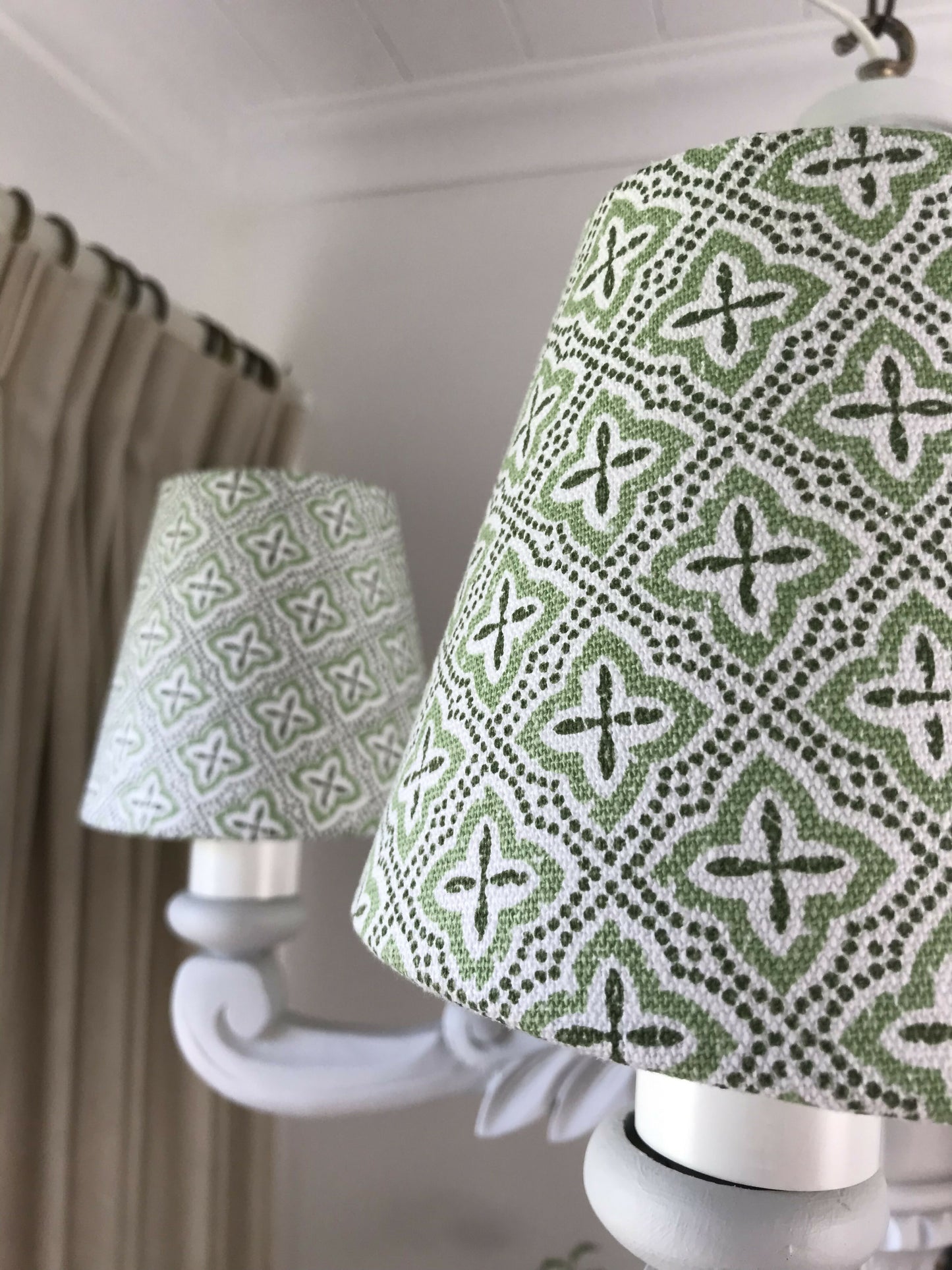 Geometric Candle clip sconce Shade