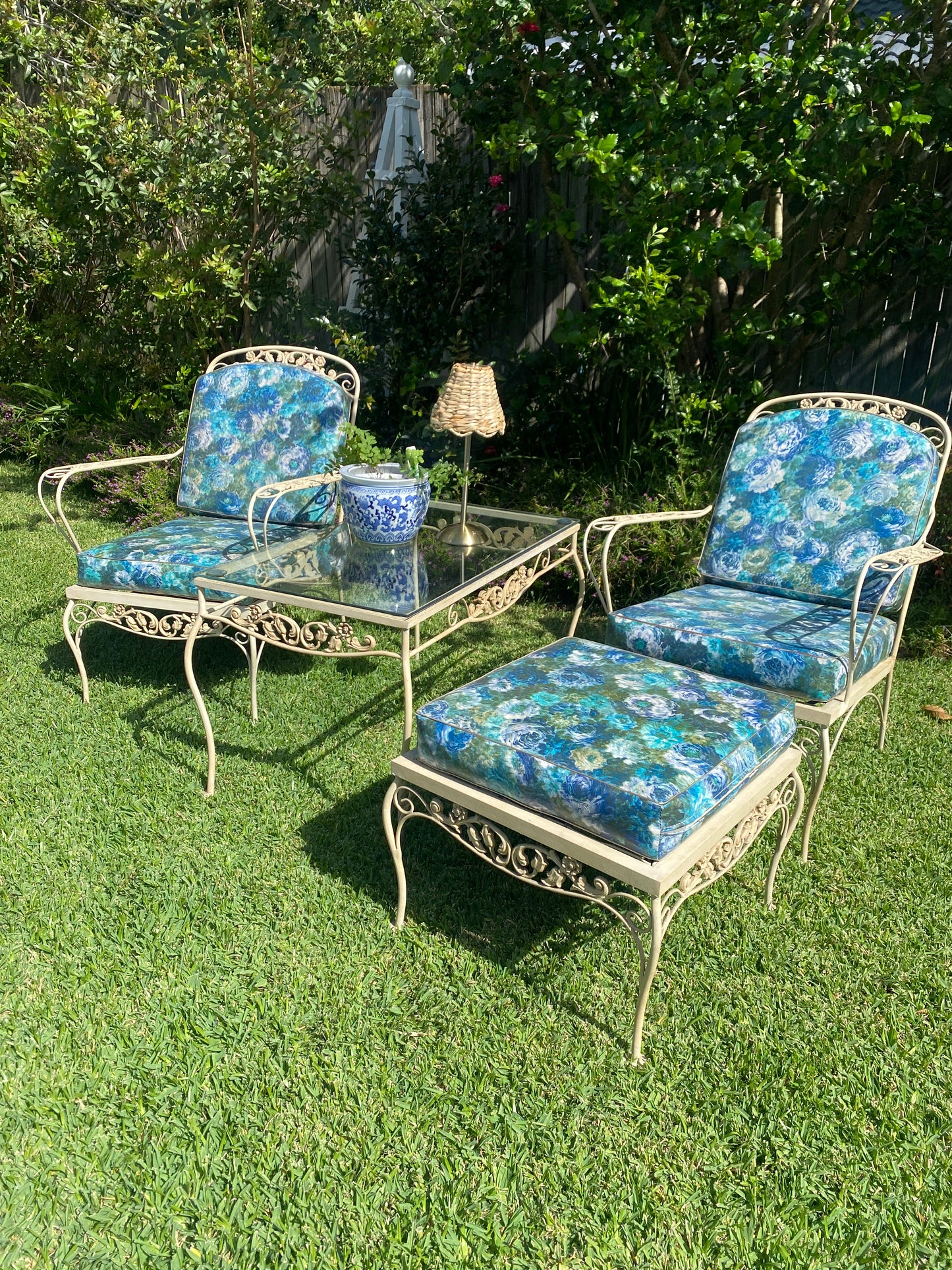 Vintage Retro Outdoor Setting