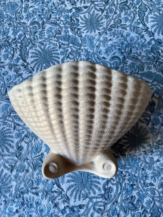 Vintage MCM Shell Vase