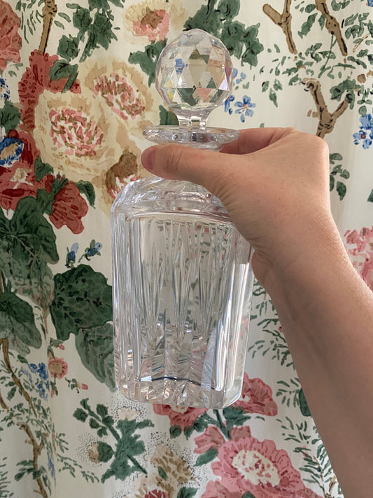 Vintage Crystal Decanter