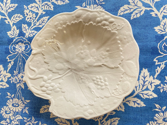 Vintage Staffordshire Cabbage Plate