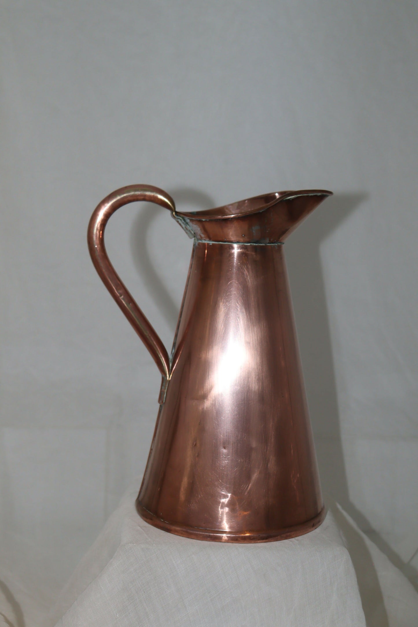 Victorian copper jug