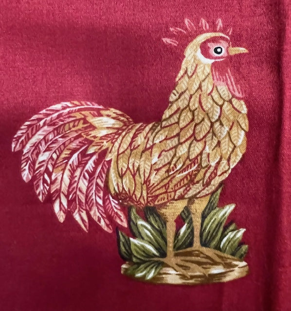 Majolica rooster