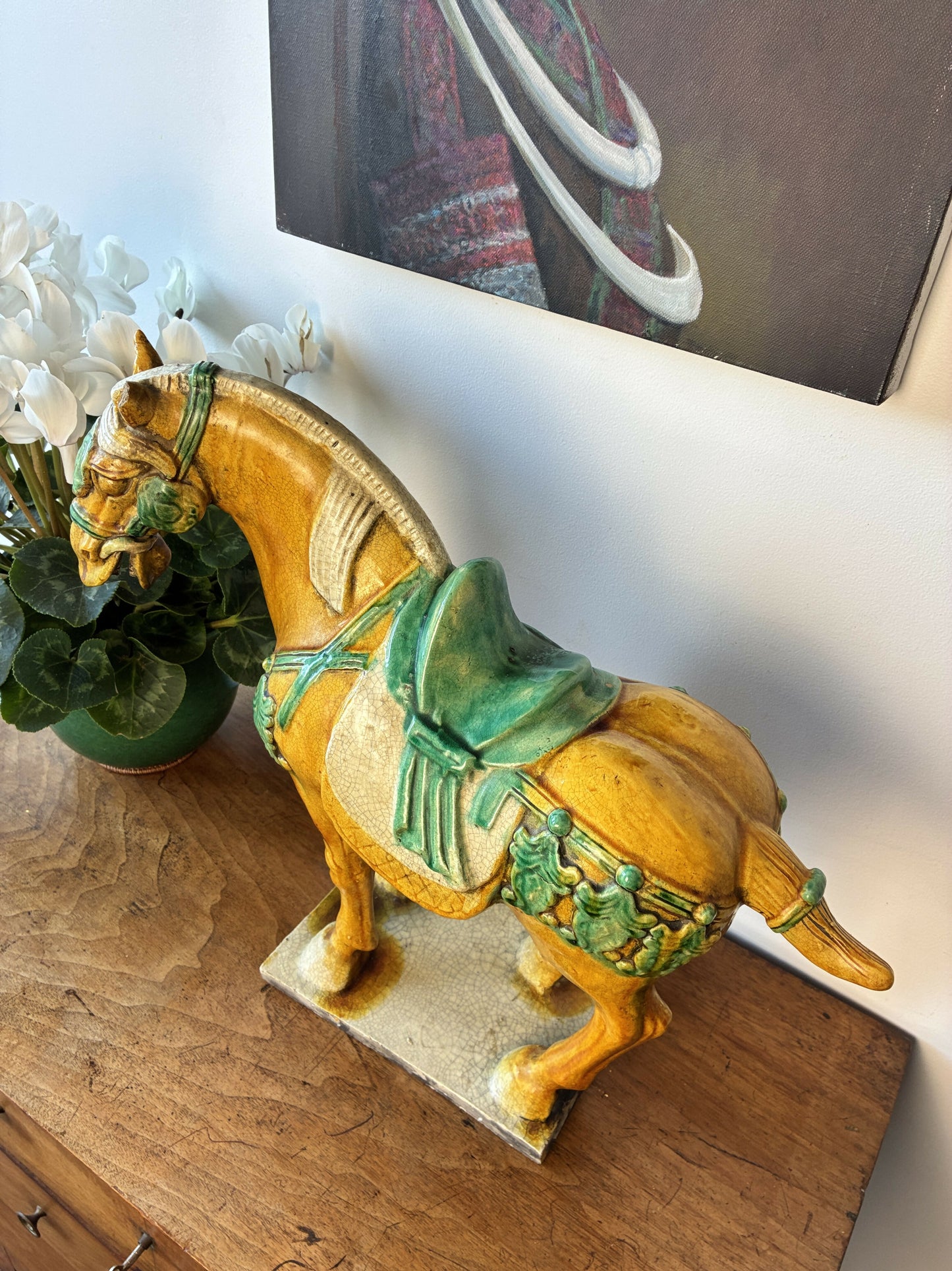 Sancai Horse Figurine