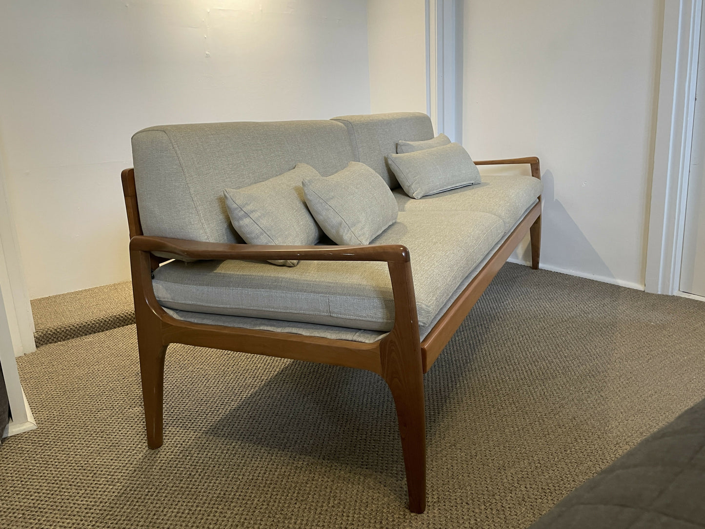 Mid-Century 3-Seater Lounge — Fully Restored