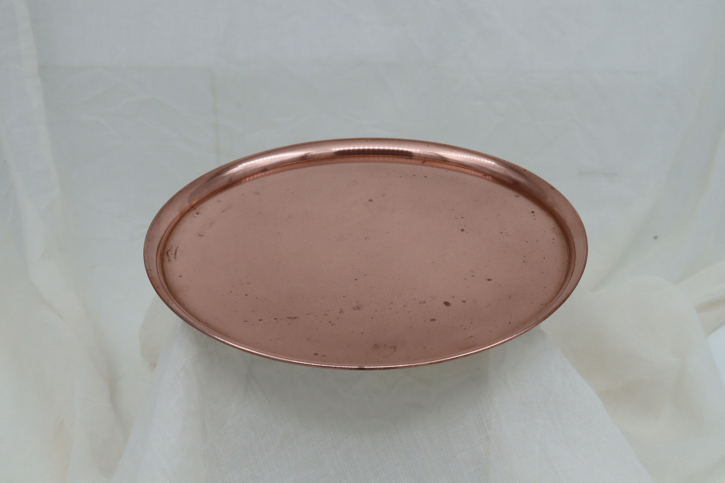 Vintage copper salver