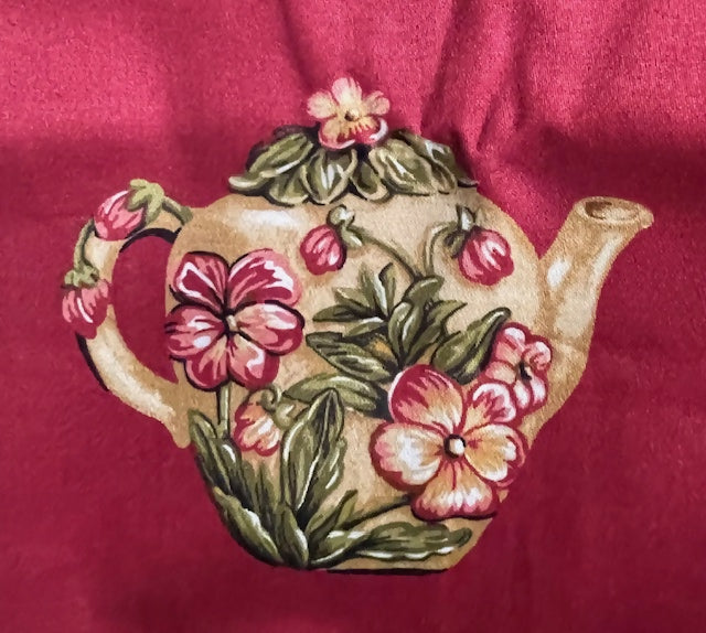 Majolica teapot 2