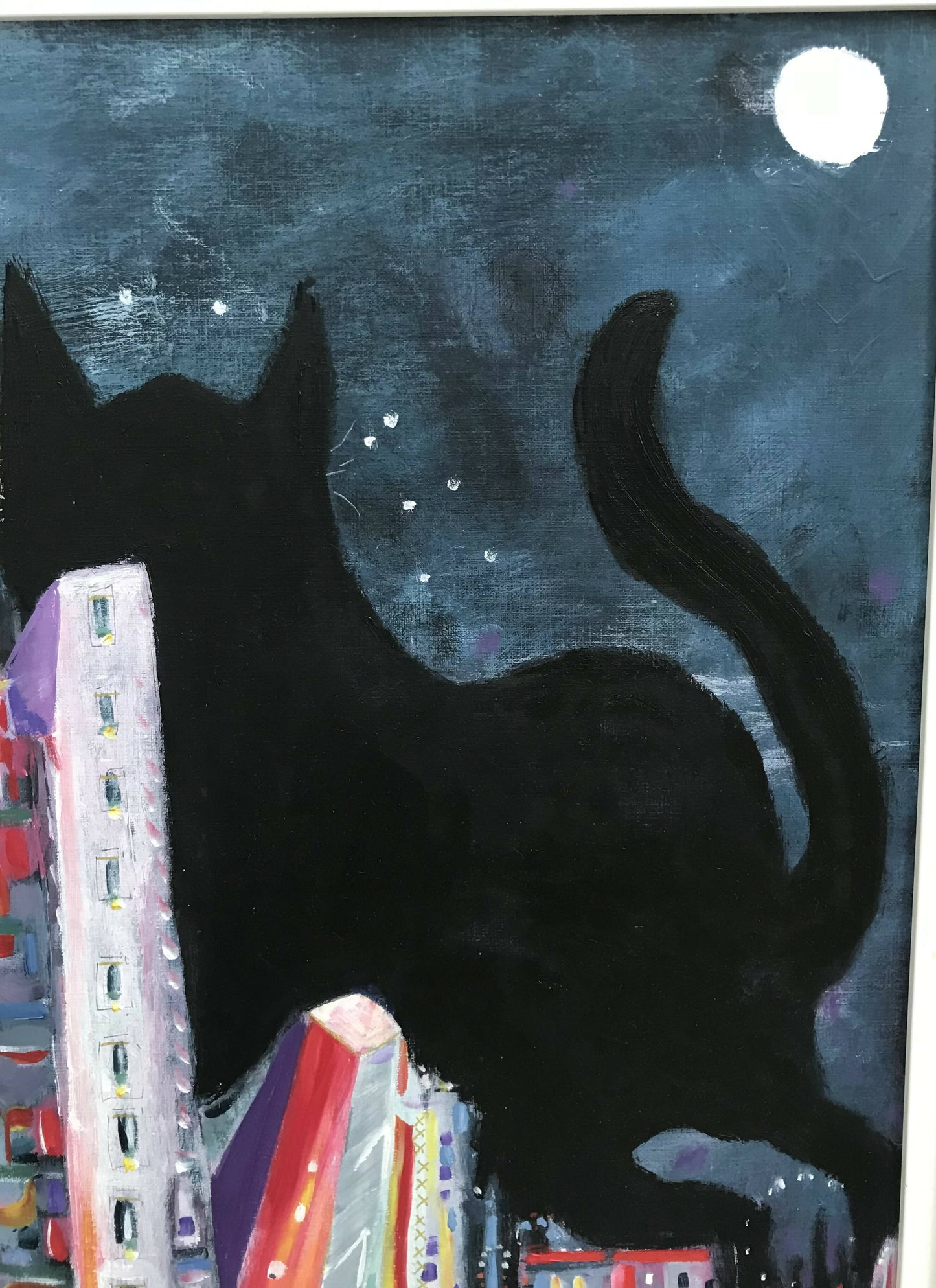 Black Cat in the City by Ruth Cohen