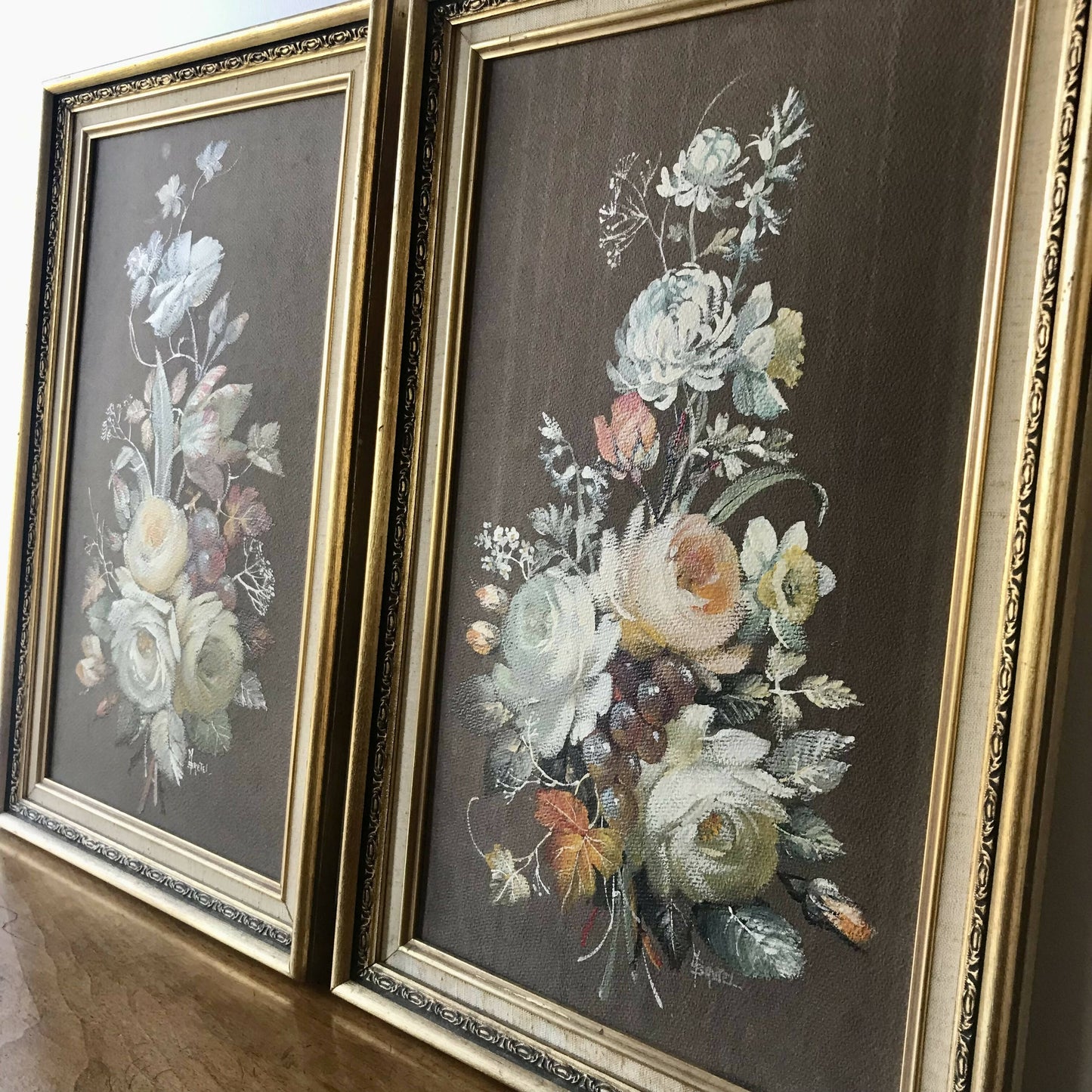 Nan Bretel Pair of paintings