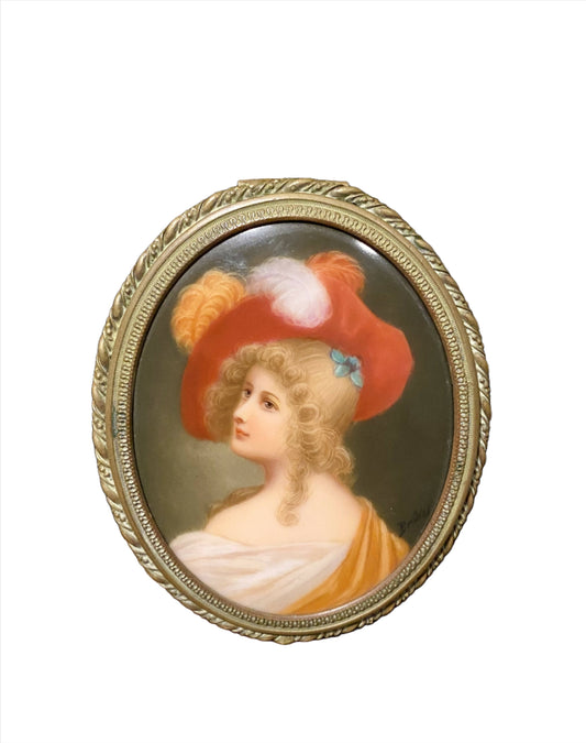 19th century Box with Miniature Portrait