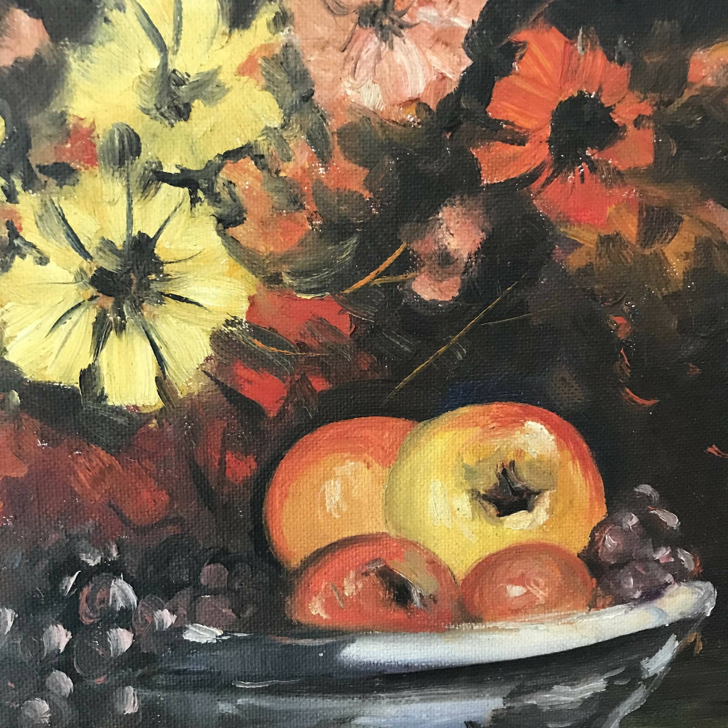 Fruit and Flowers Still Life