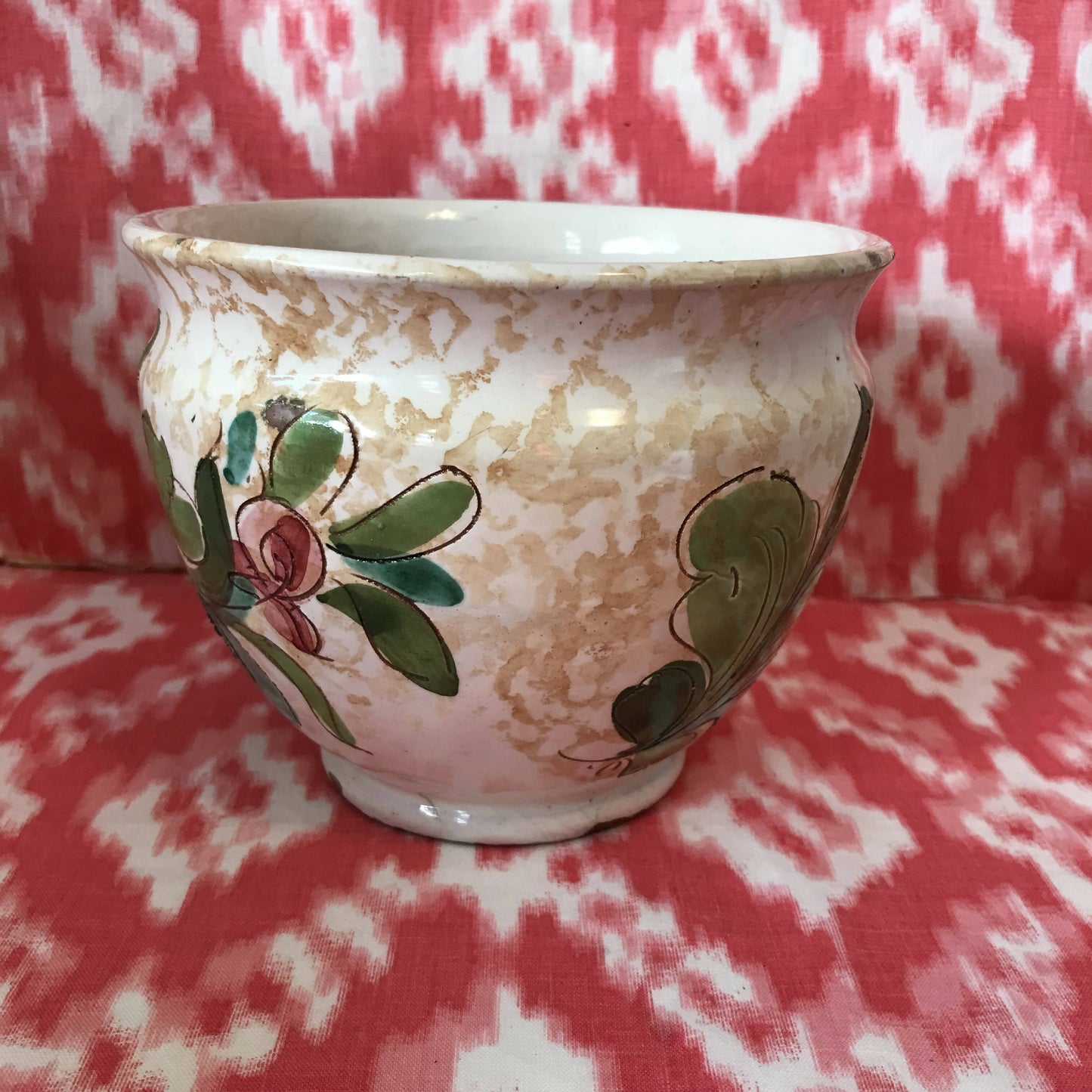 Rustic Glazed Terracotta Jardiniere