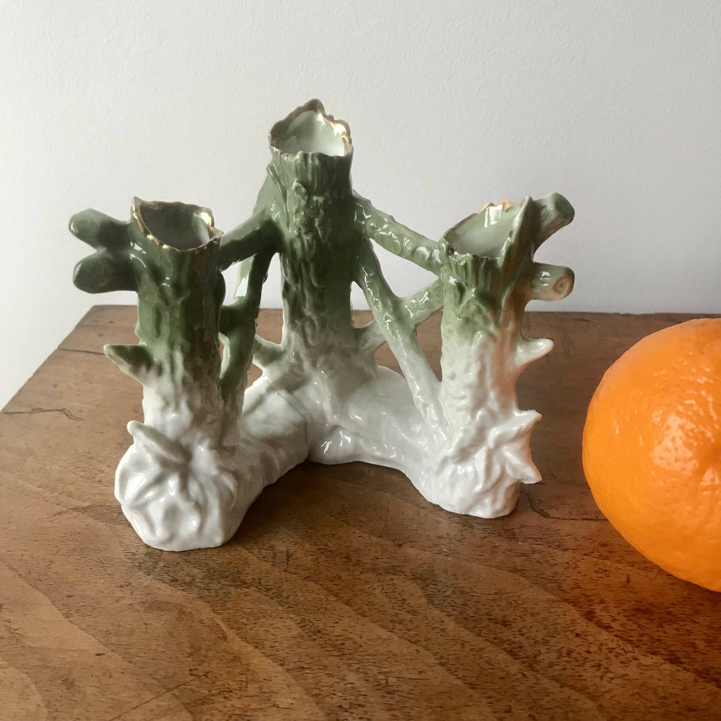 Faux Bois Gate Vase
