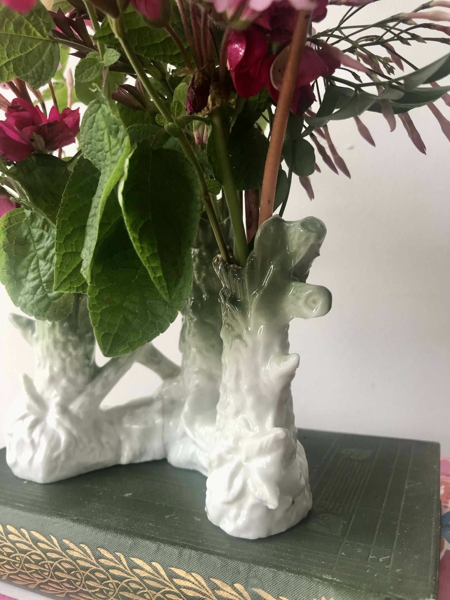 Faux Bois Gate Vase