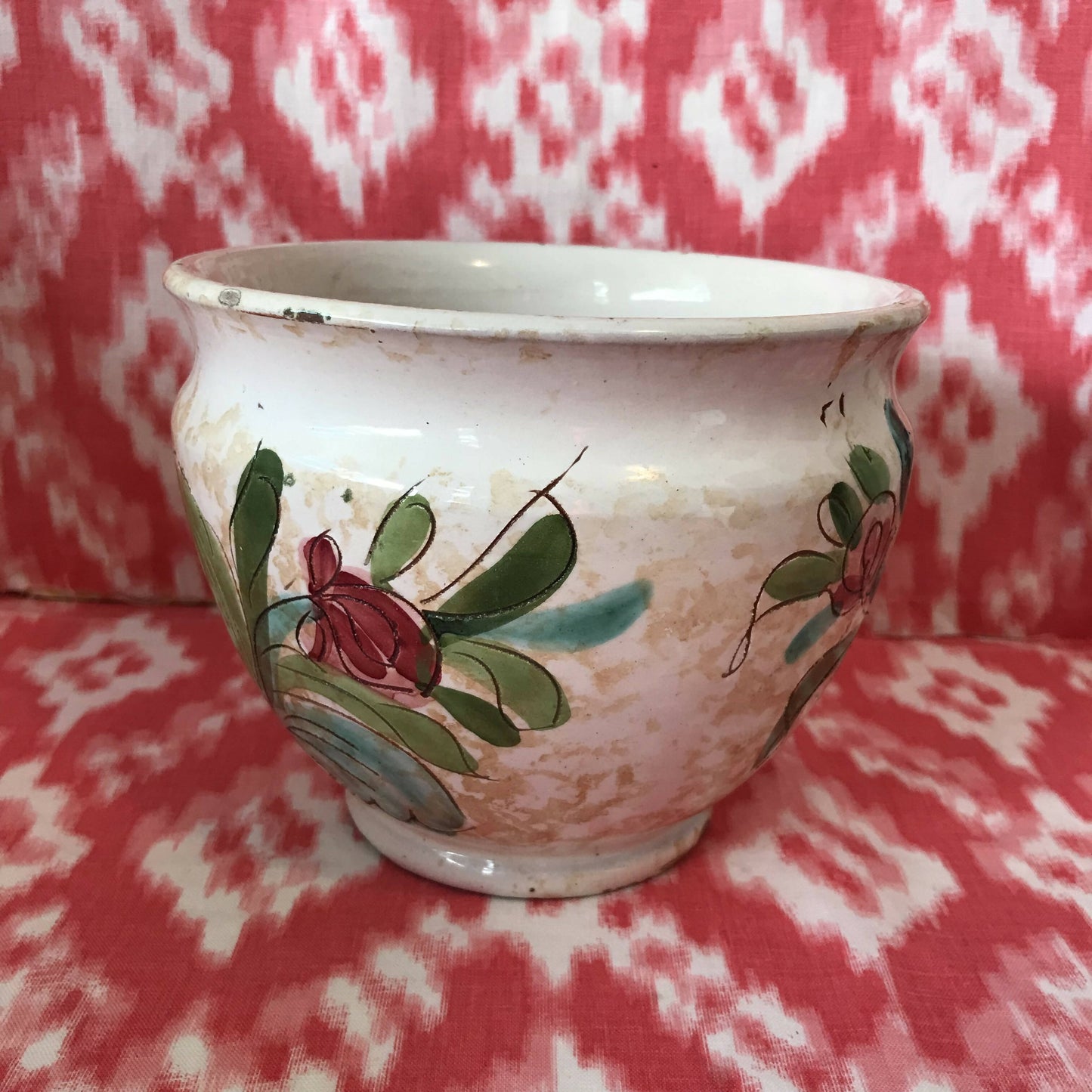 Rustic Glazed Terracotta Jardiniere