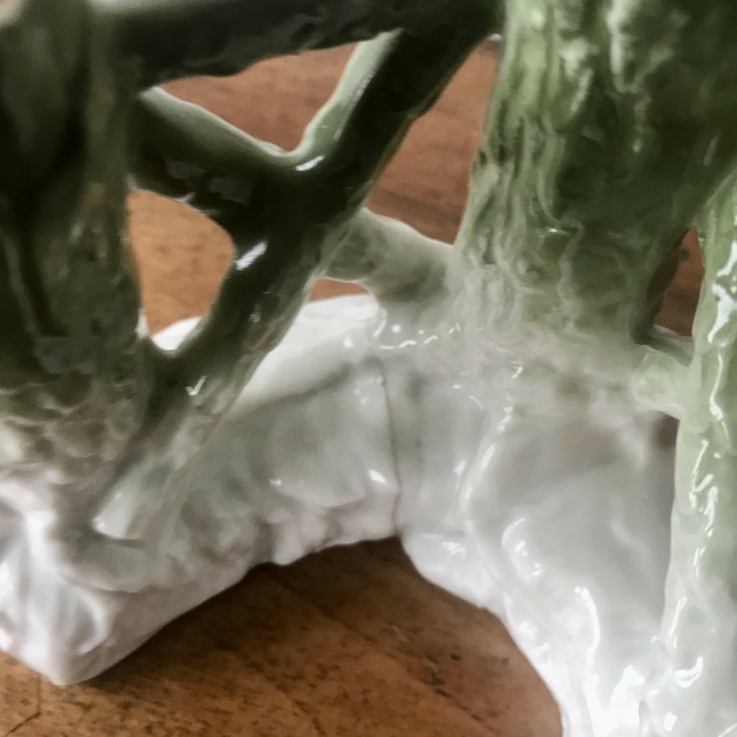Faux Bois Gate Vase
