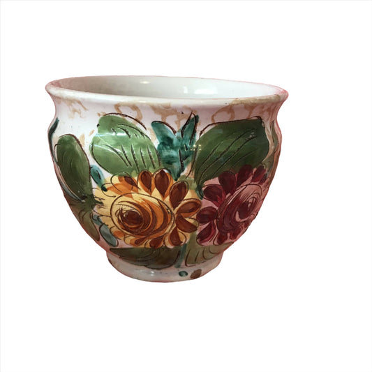 Rustic Glazed Terracotta Jardiniere