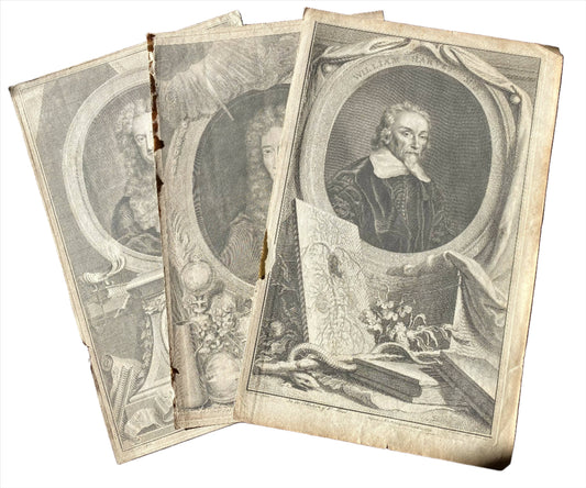 Set of Three 18th Century Engravings