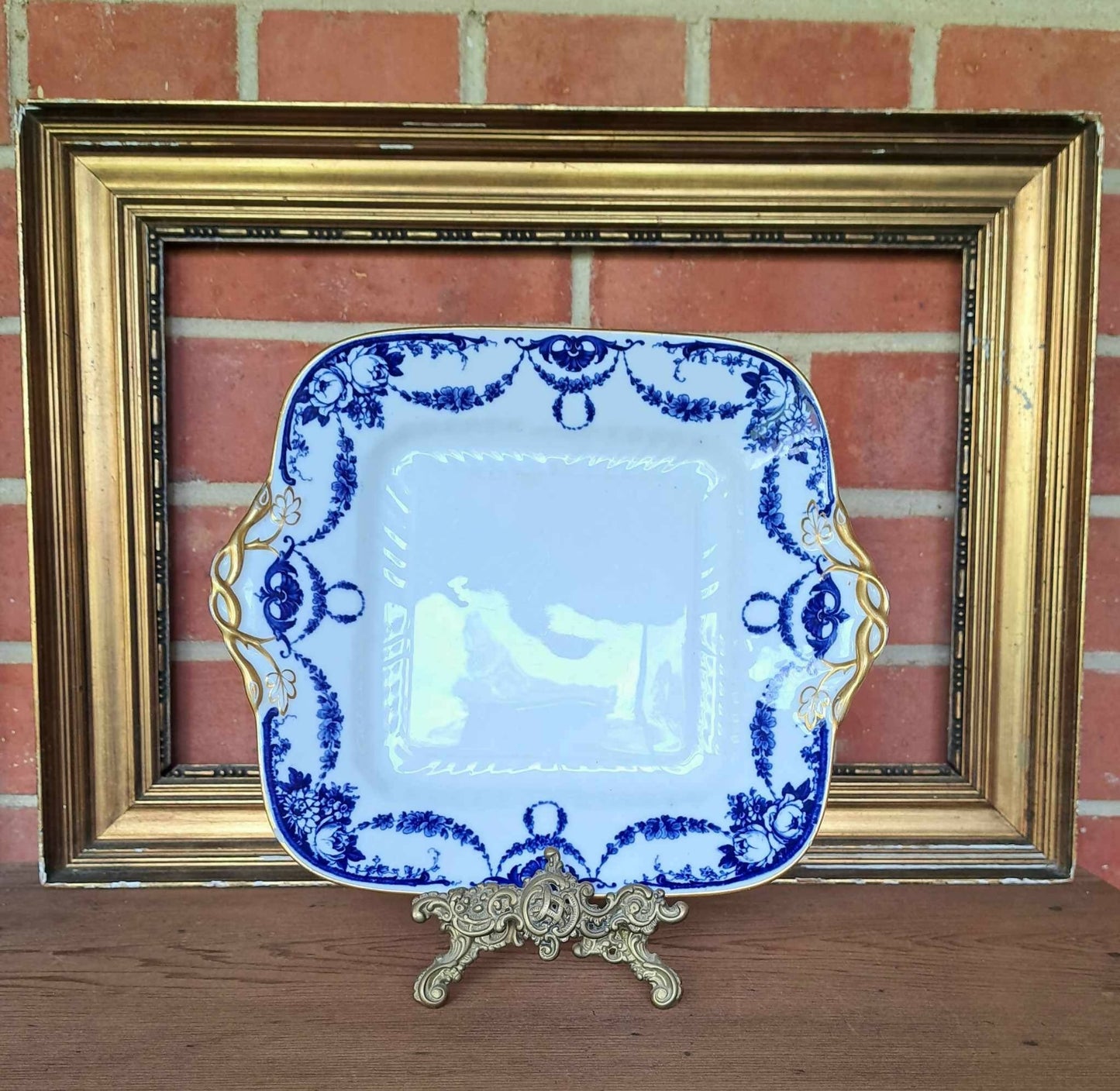 Stunning Pair of Wedgwood Ironstone Plates