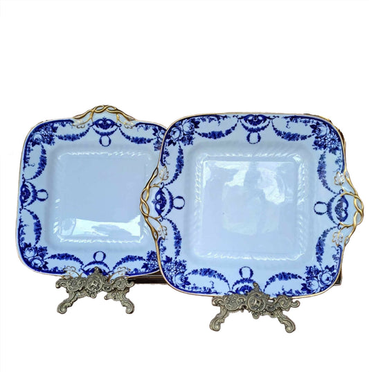 Stunning Pair of Wedgwood Ironstone Plates