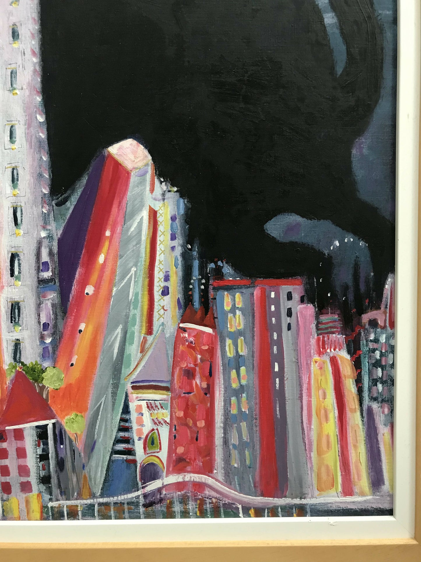 Black Cat in the City by Ruth Cohen