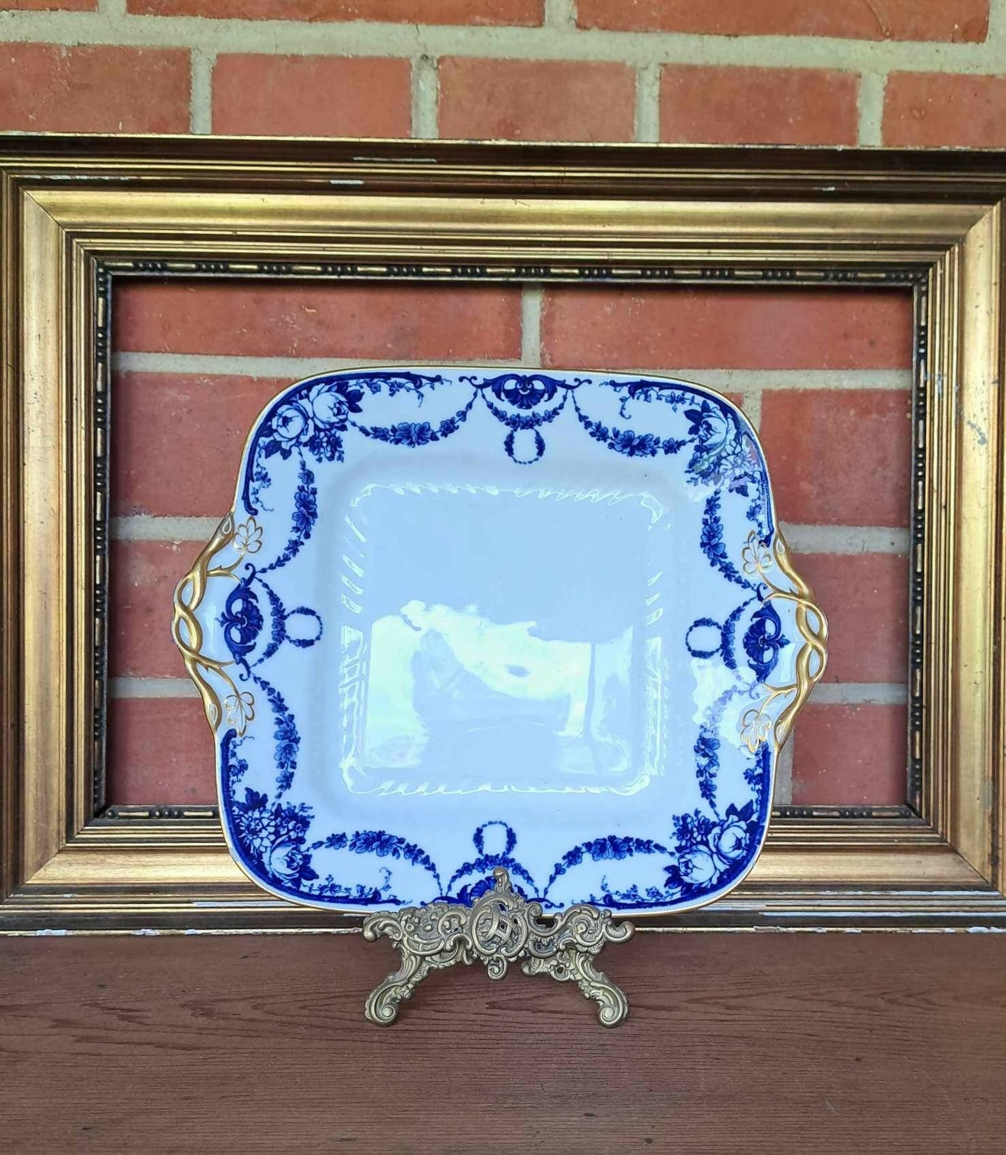Stunning Pair of Wedgwood Ironstone Plates