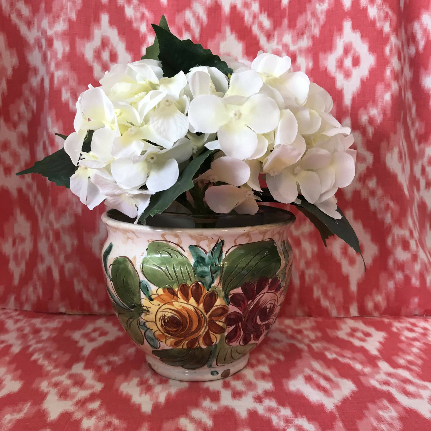 Rustic Glazed Terracotta Jardiniere