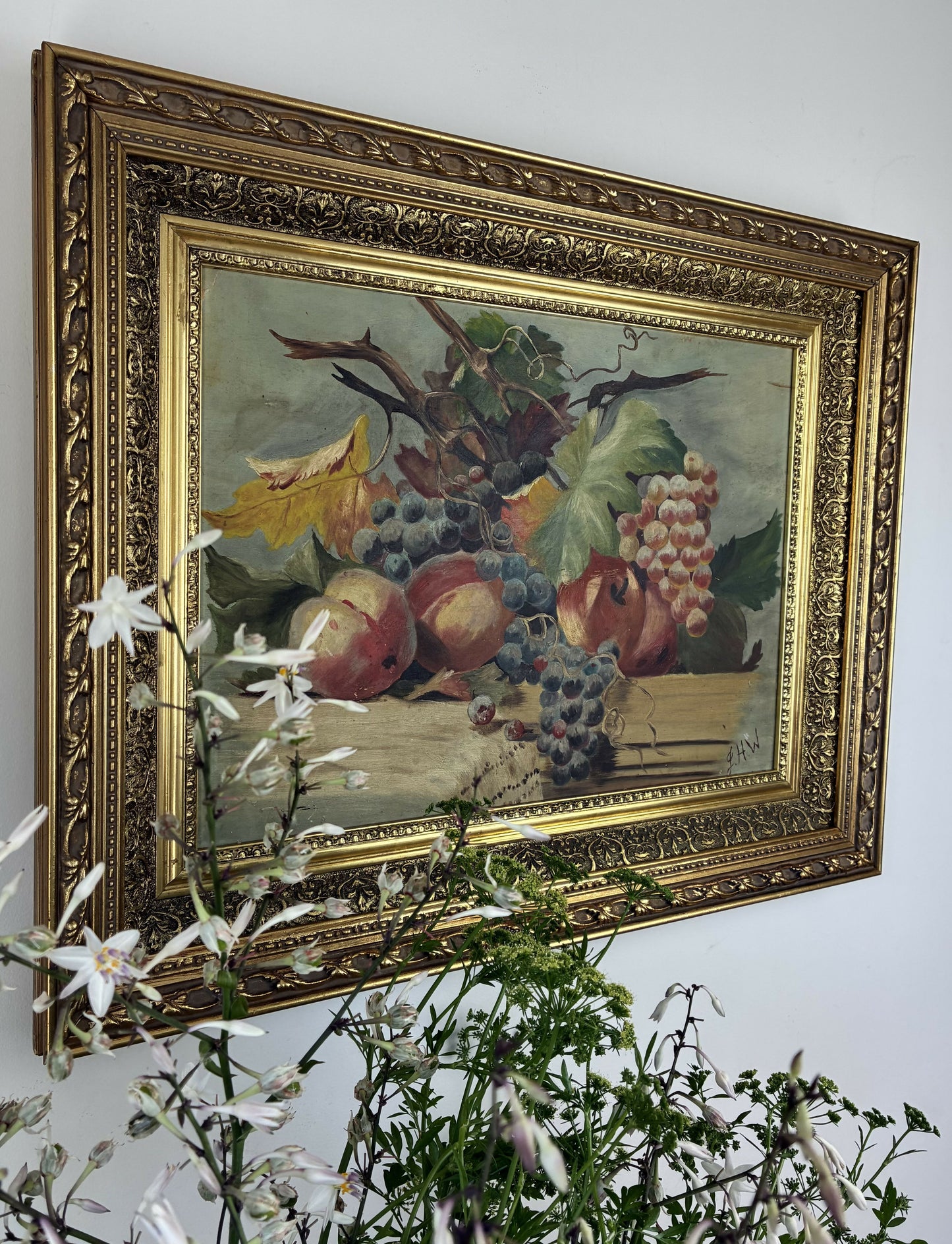 Edwardian Still Life of Fruit