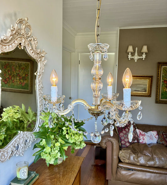 Three Arm Marie Therese Chandelier