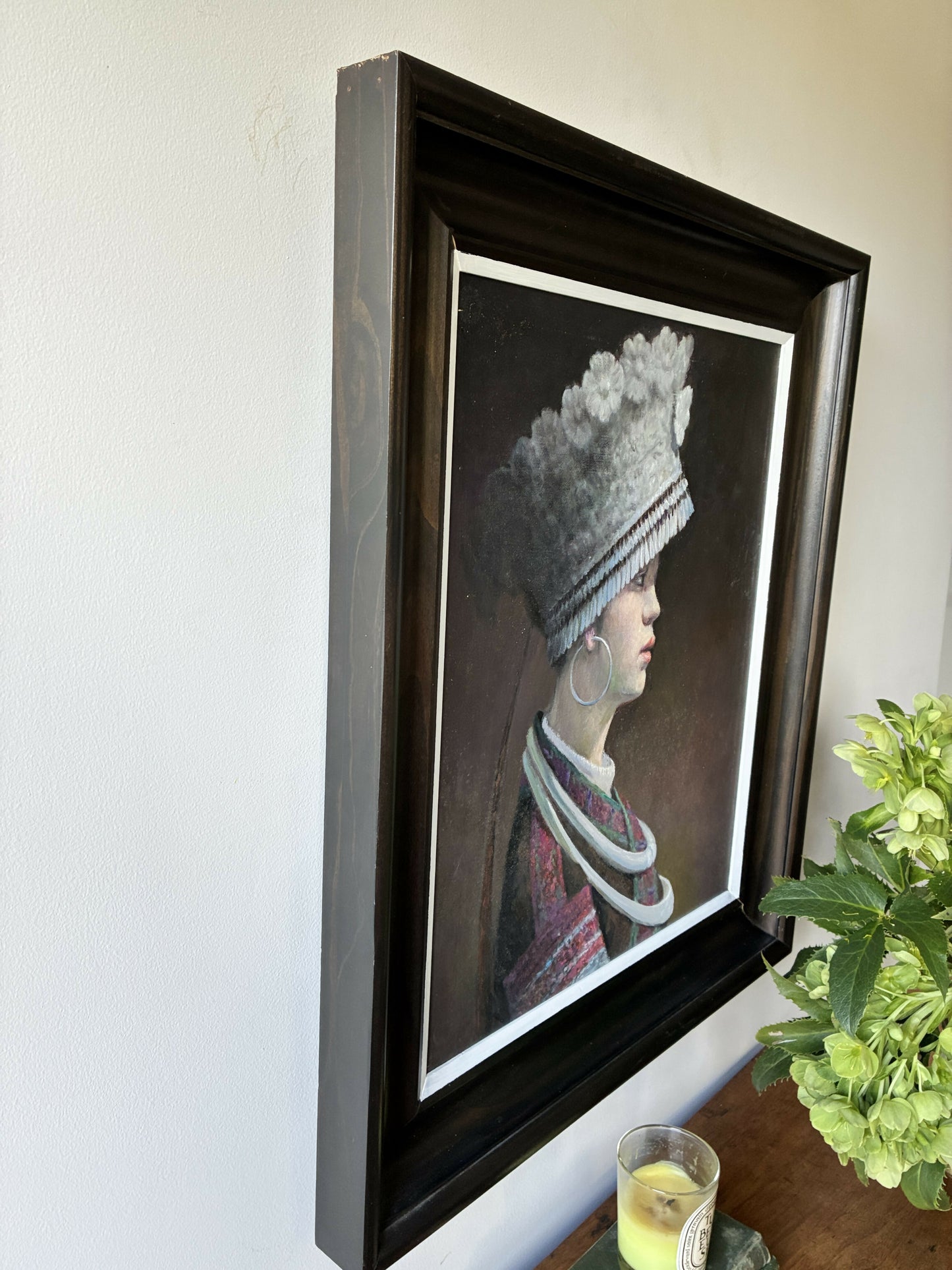 Original Portrait of a Miao Tribeswoman