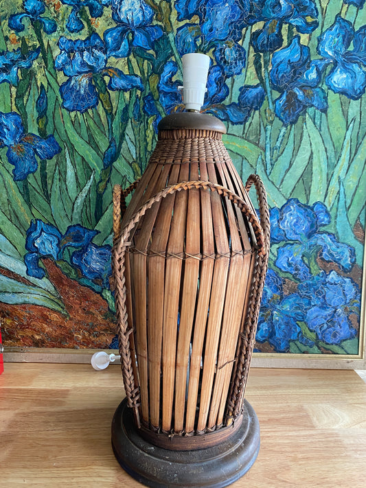 Antique Cane lamp