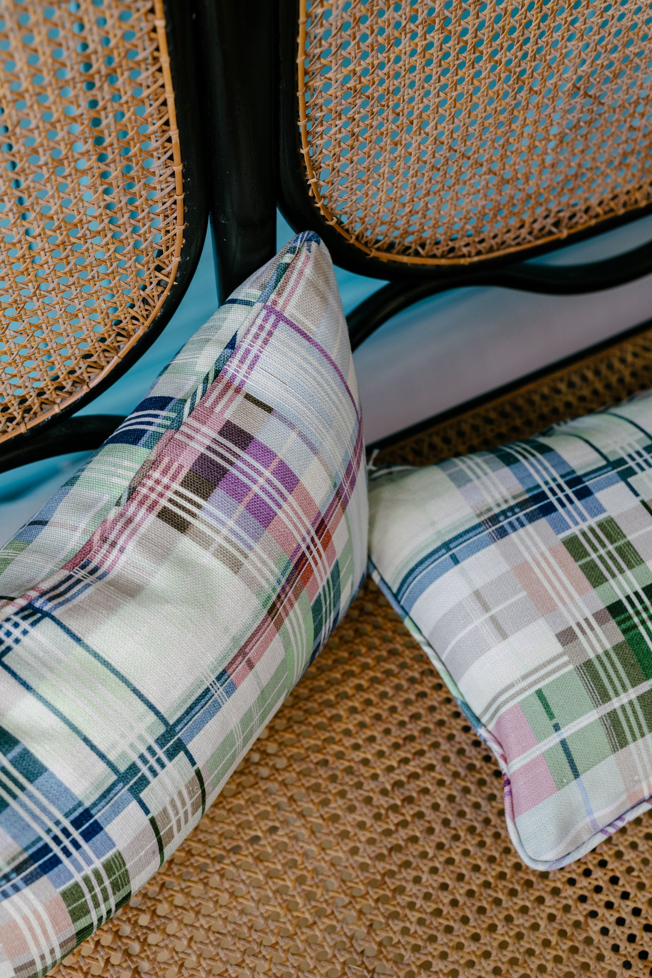 Bright Tartan Cushion