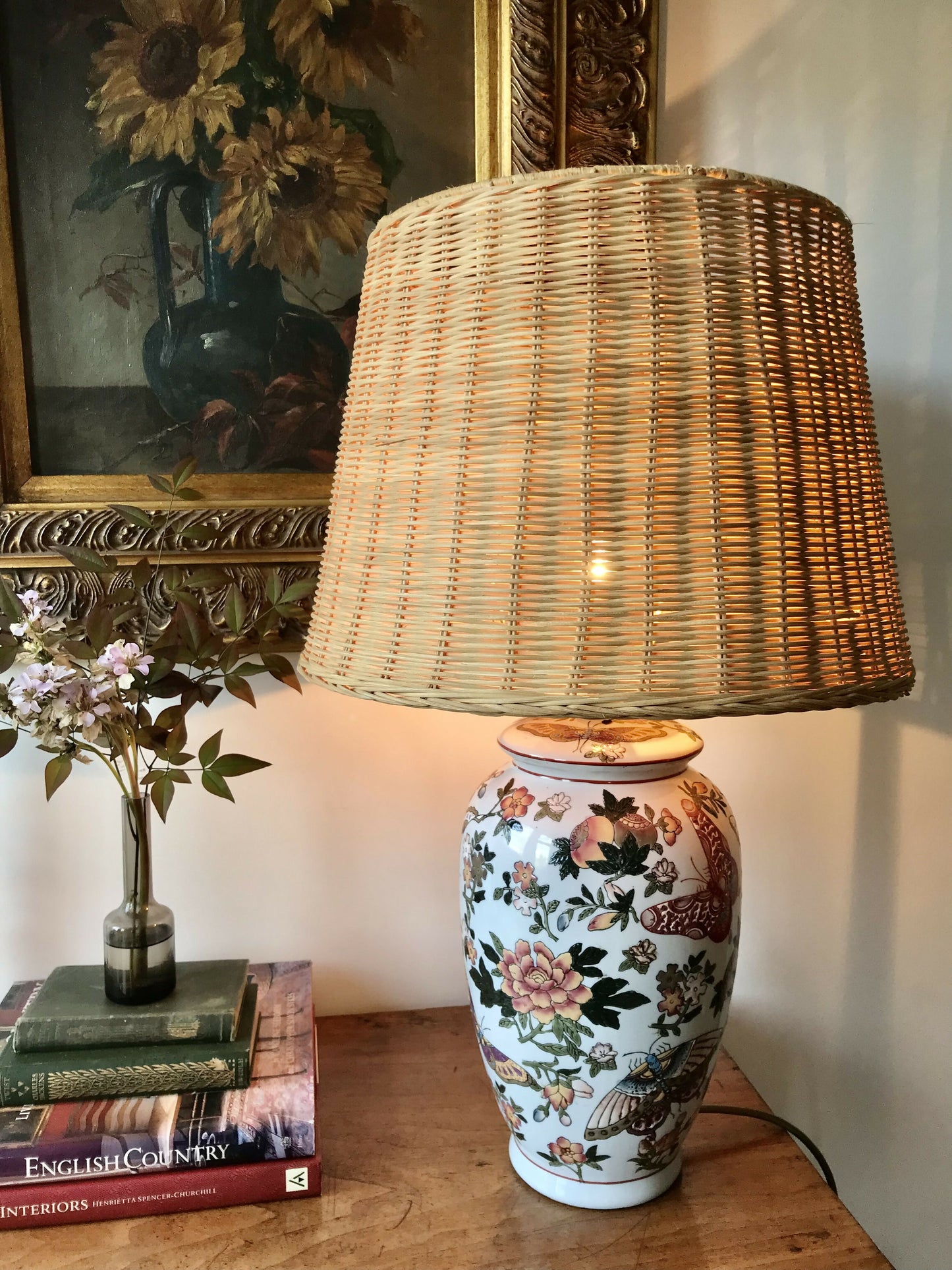 Chinoiserie Lamp and Shade