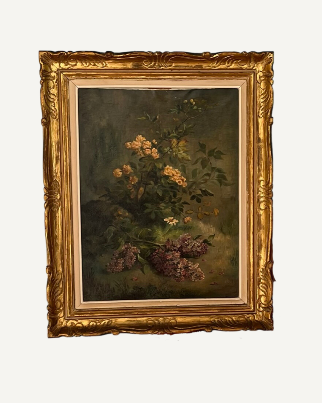 Vintage Floral Painting