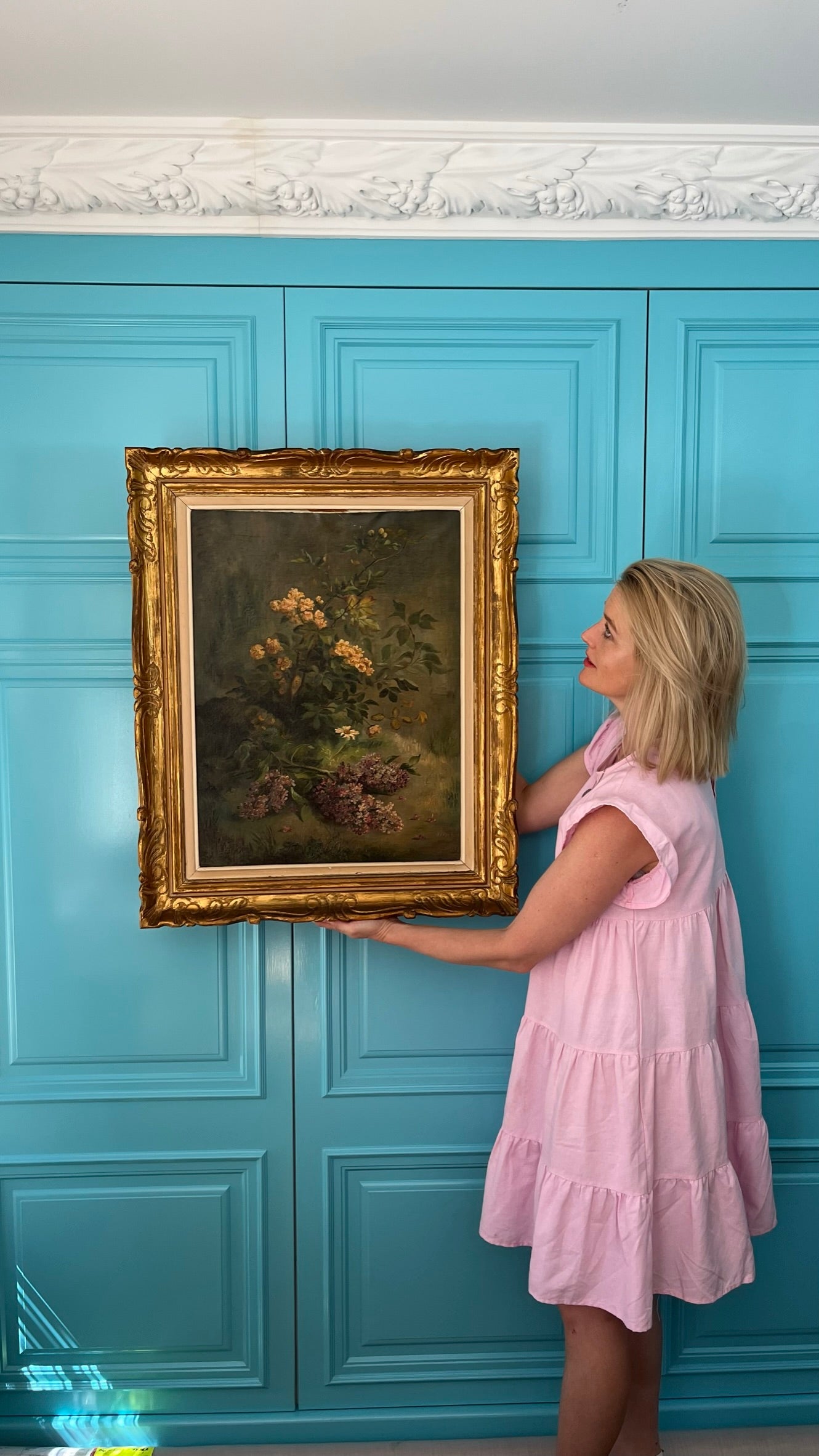 Vintage Floral Painting