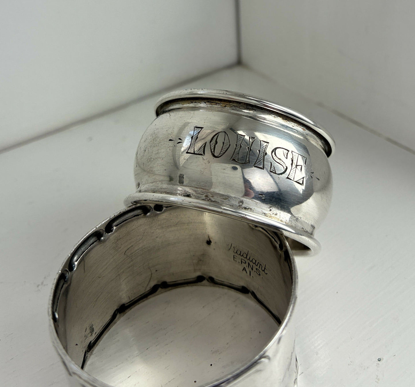 Silver Napkin Ring ‘Louise’