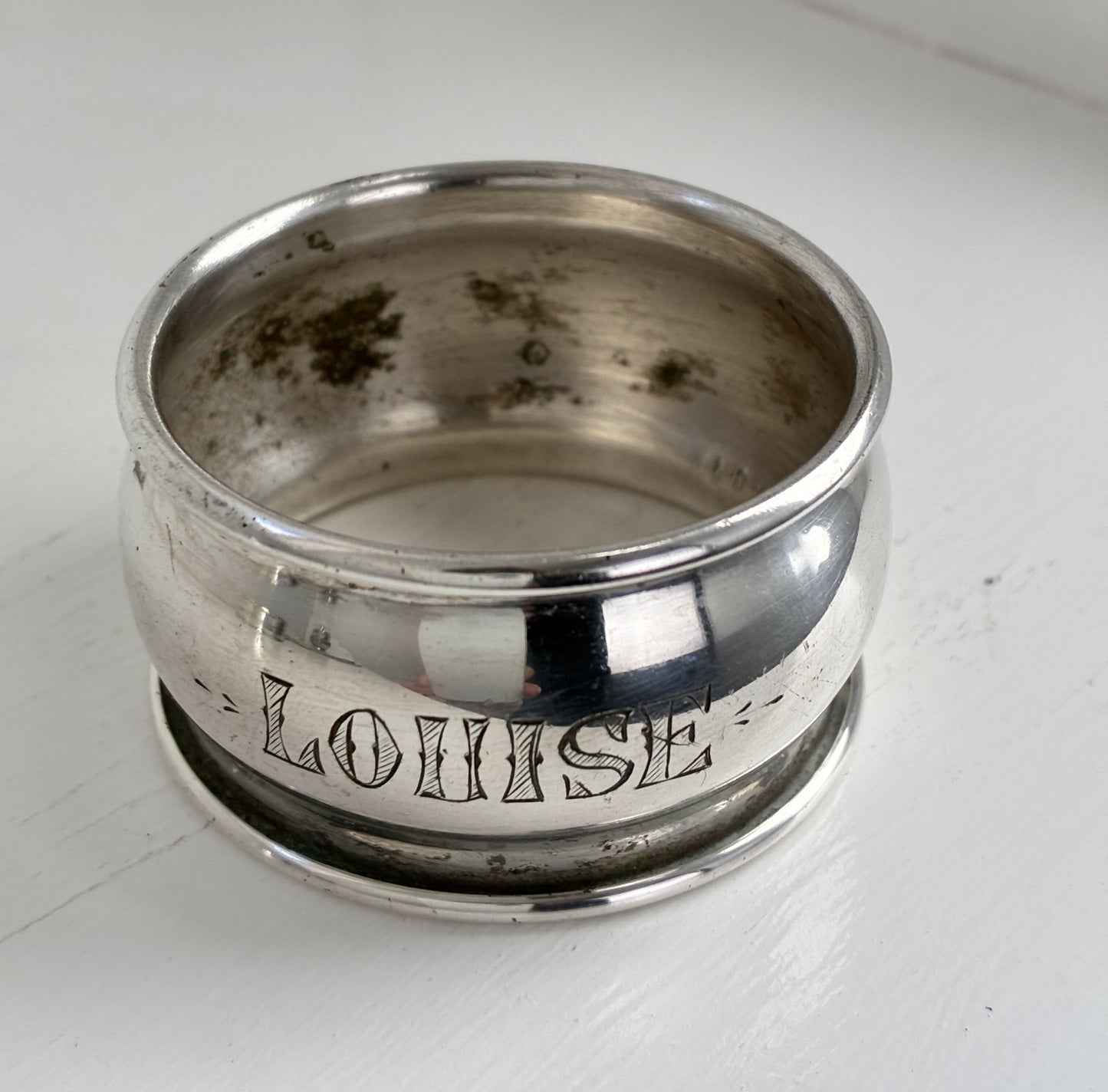 Silver Napkin Ring ‘Louise’