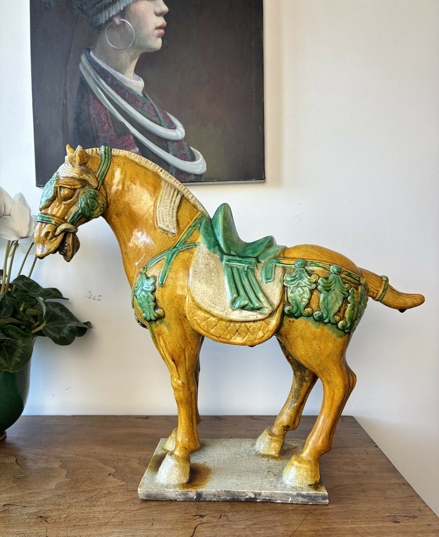 Sancai Horse Figurine