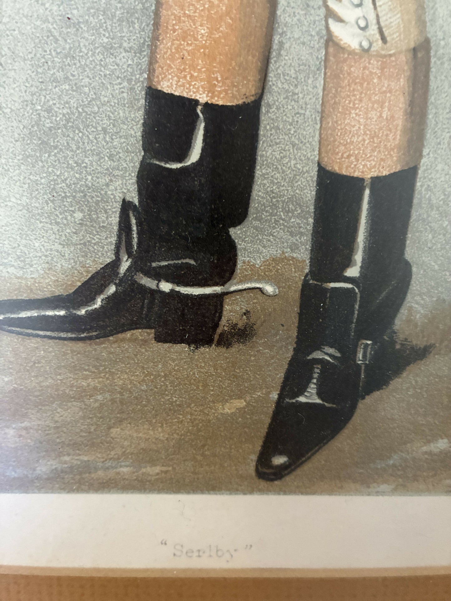 Vanity Fair Lithograph “Serlby”