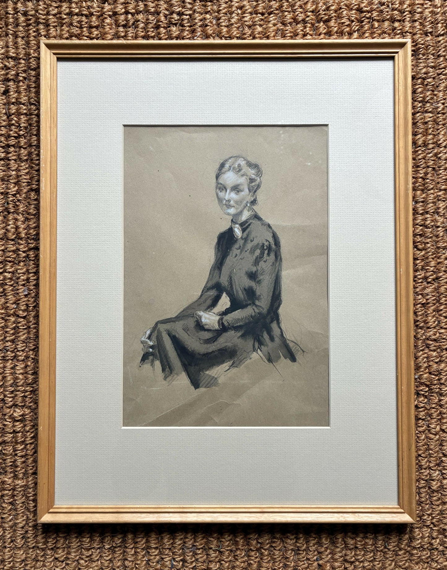 Pastel Portrait of a Gentlewoman
