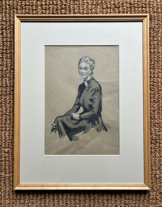 Pastel Portrait of a Gentlewoman