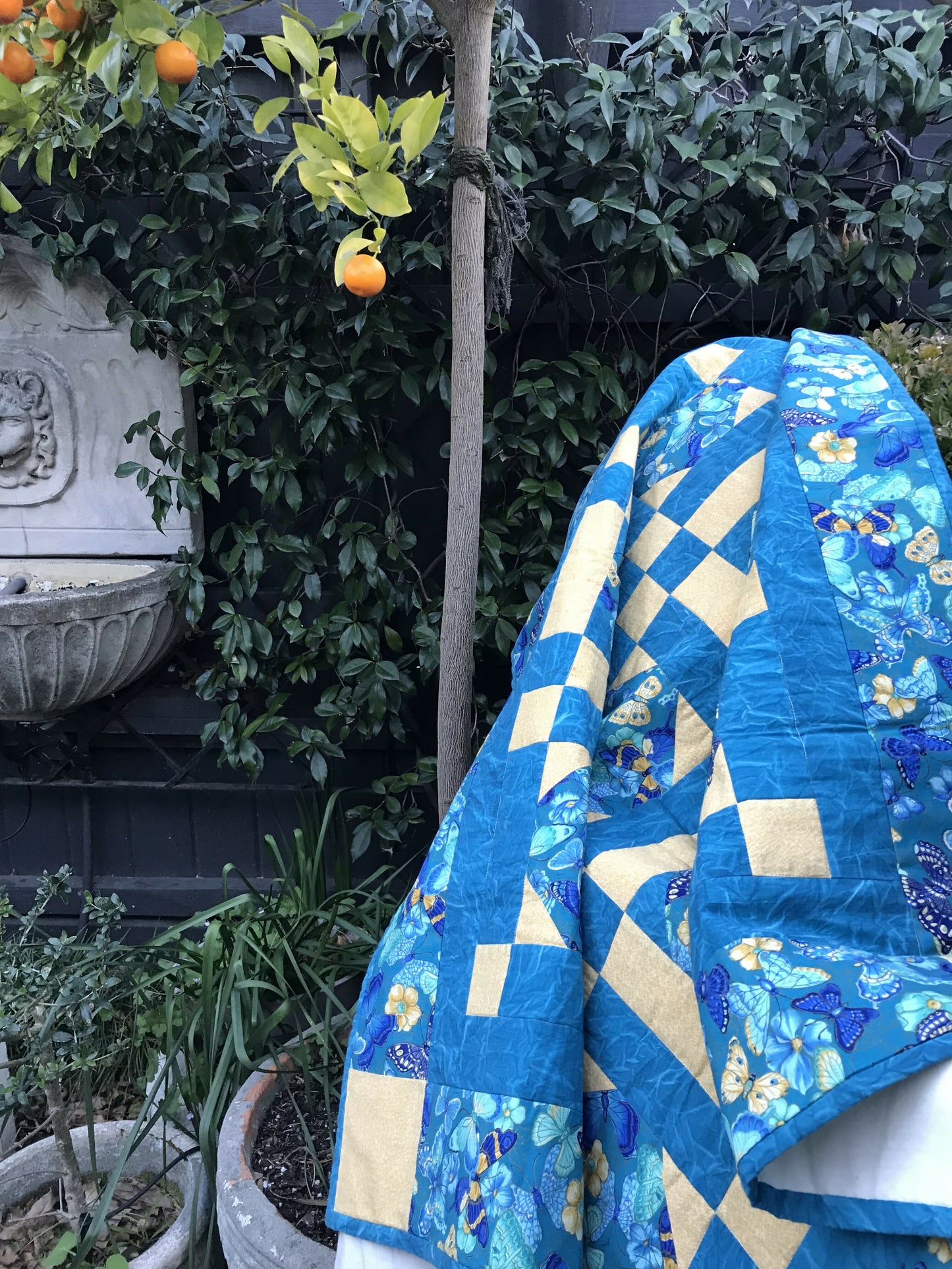 Patchwork Throw Quilt