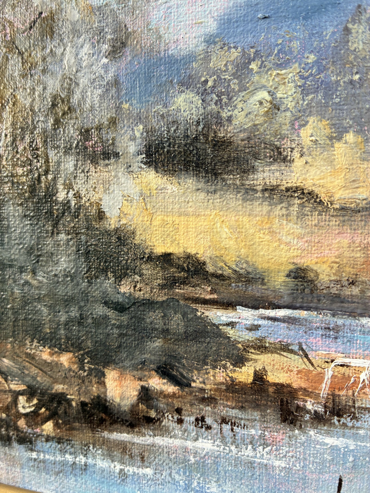 Pair of paintings by Jean Morisy