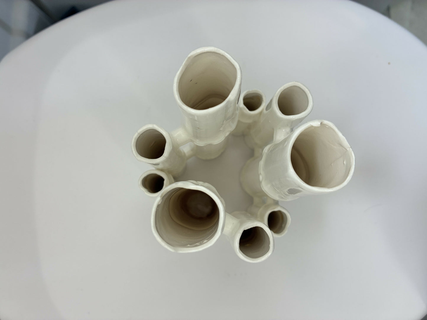 Faux Bois Bamboo Vase